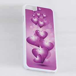 Direct Printing on Covers - Purple Hearts