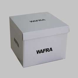 Gift Box with Lid - Square(White)