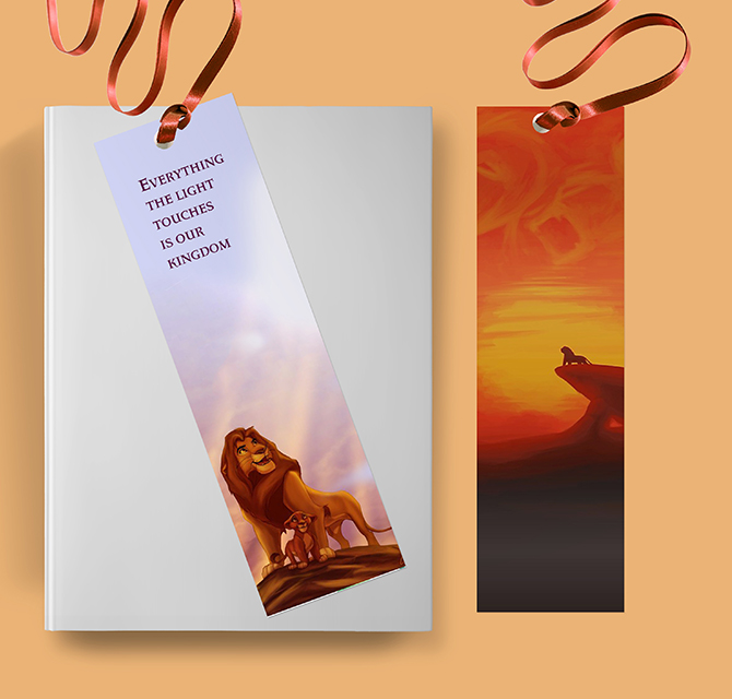 Customized Animal Photos Bookmarks 