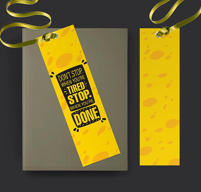 Customized Promotional Bookmarks