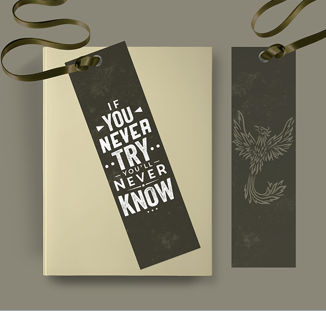 Customized Bookmarks with Ribbon
