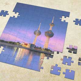 Customized Puzzle - Kuwait Towers