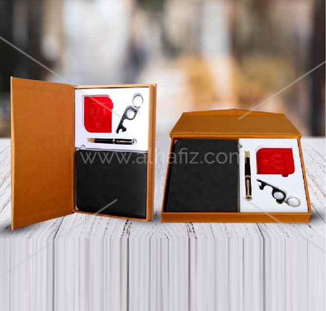Customized PVC box with assorted gift items