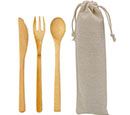 MEOLO - eco-neutral Bamboo Cutlery set