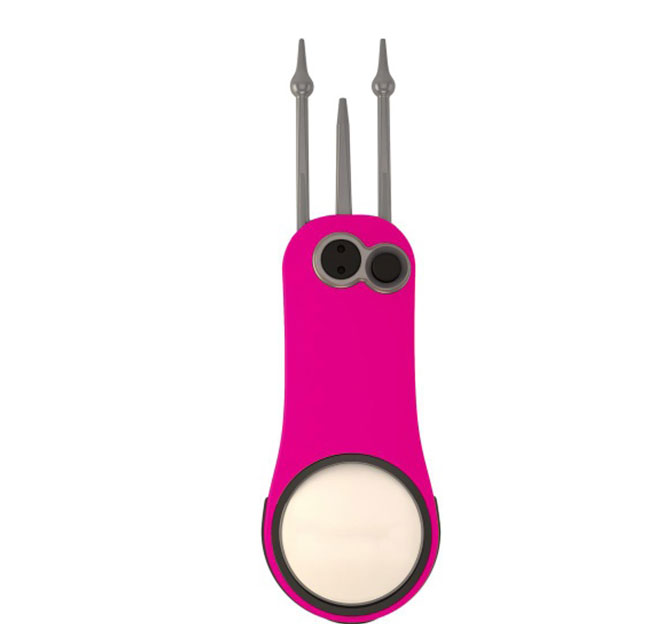 Pitchfix Fusion 2.5 Pin - Golf Divot Tool - Pink