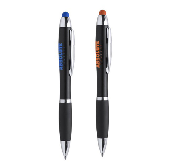 Led light-up Pointer Ball Pen With Twist Mechanism