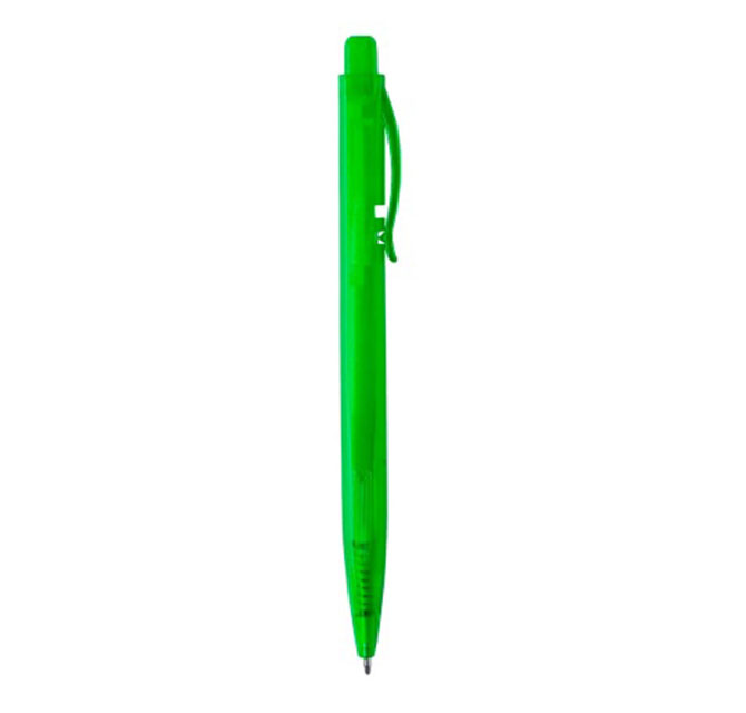 Stylish Ball Pen With Quadrangular Body In Frosted Finishing
