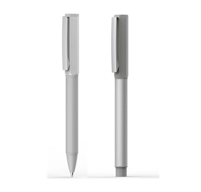 TROFA - Metal Roller and Ball Pen Set - Silver/Grey