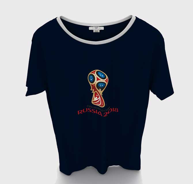 T-Shirt Black -Heat Transfer Logo