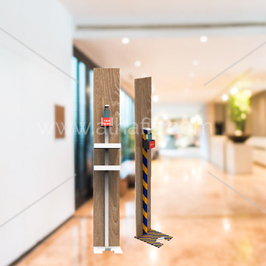 Foot Operated Sanitizer Stand