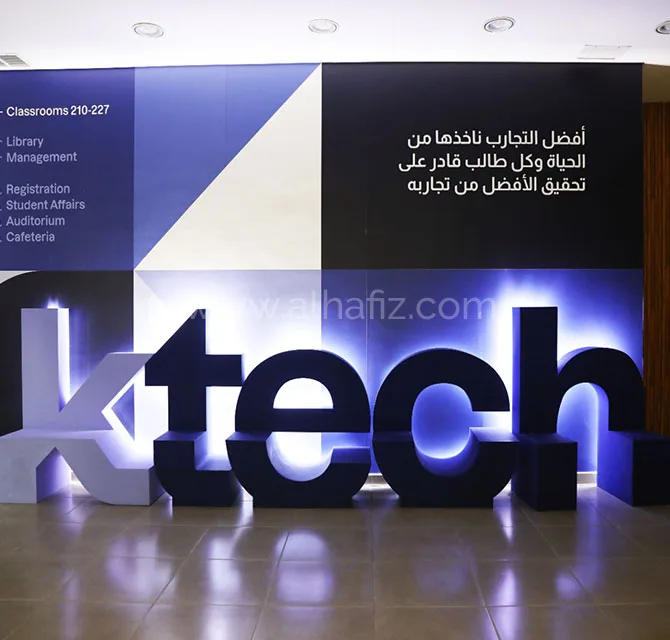 3D Standalone Metal Letters Ktech