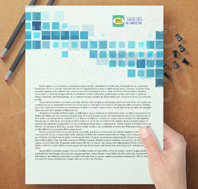 Letterhead - A5 Size