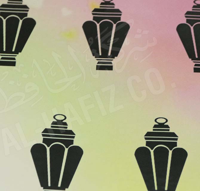 Embossed Lantern Wallpaper