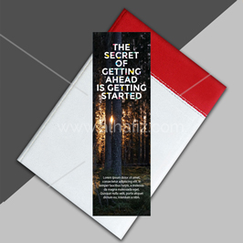 Quotes Printed Bookmarks Templates 