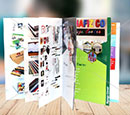 Digital Printed A5 Notebook with color pages