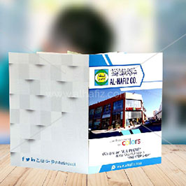 Digital printed A5 size Brochure 