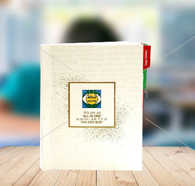 Customized branded notebooks