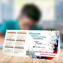 School Table Calendar Digital Printing 