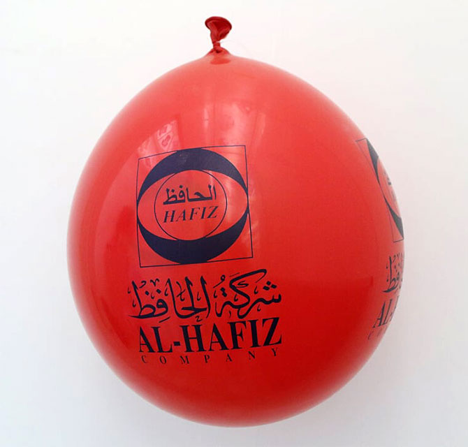 Customized Balloon Red – Corporate Branding