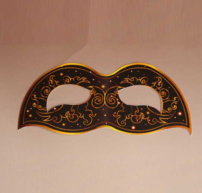 Die-Cut Mask - Fancy