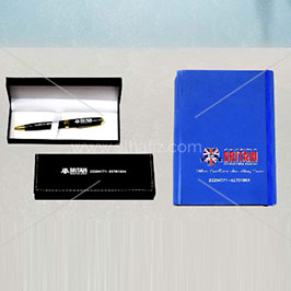 Personalized notebook and pen Personalized notebook and pen