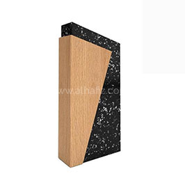 Milot - Waste-to-wins® Recycled Award - Black Swirl