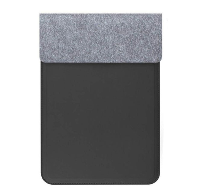 CAMDEN - Giftology 14 Felt Laptop Sleeve With 15W Magnetic Charger - Black
