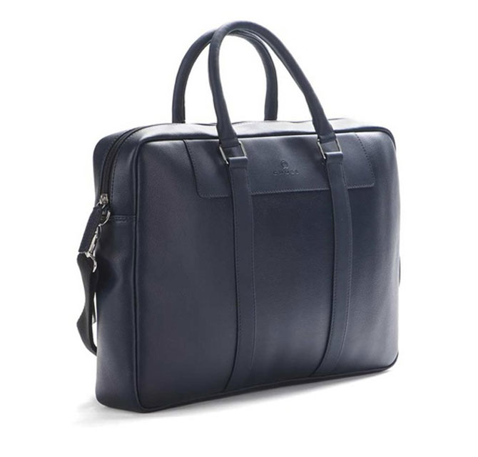 CROSS Francisco Office Laptop Briefcase - Navy Blue
