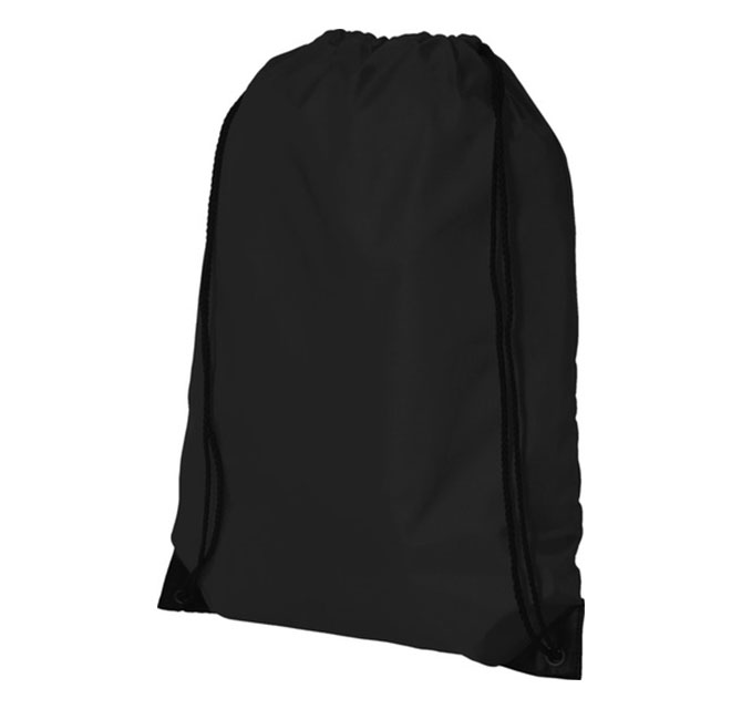 DRASTIN - Giftology 210D Polyster Drawstring Bag - Black