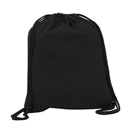 Eco-neutral Cotton Drawstring Bag 240gsm - Black