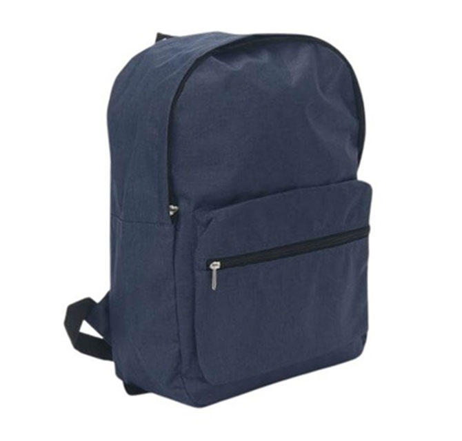 AKBEZ - Promotional 15 300D Polyester Backpack - Navy Blue