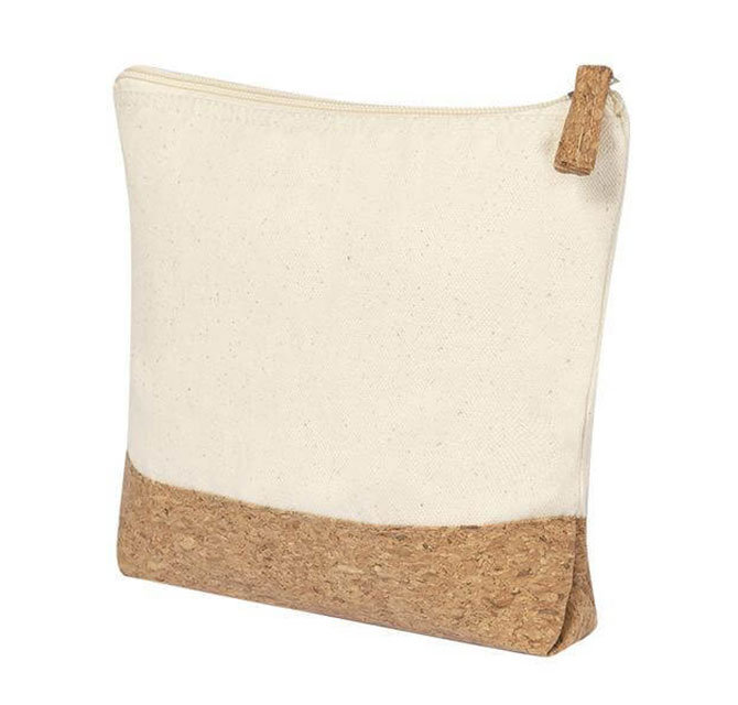 EOSTE - eco-neutral Recycled Cotton/Cork Pouch