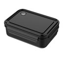 BERGEN - Hans Larsen Stainless Steel Lunch Box - 800ml - Black