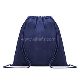 Vejen - Upcycled Denim Drawstring Bag