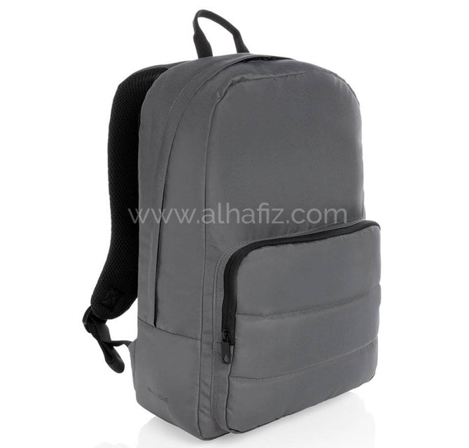 Impact AWAREâ„¢ RPET Basic 15.6 Laptop Backpack - Grey