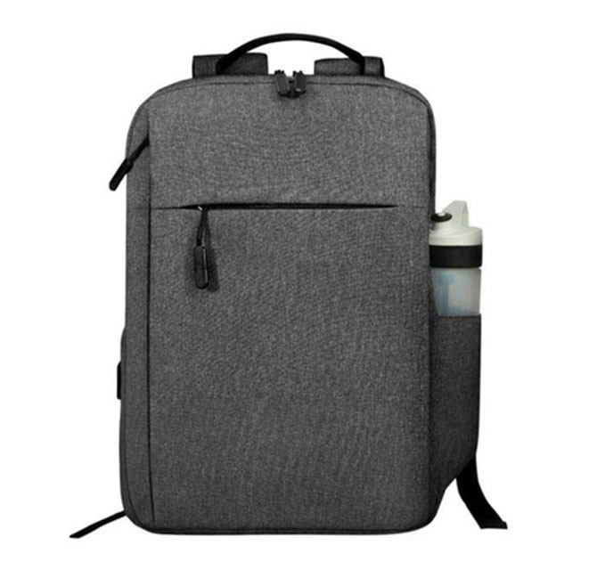 MALACCA - Giftology Laptop Backpack 12L - Grey (Anti-bacterial)