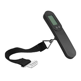 Casoria - Memorii Digital Luggage Scale - Black/black