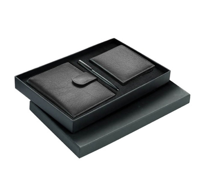 SANTHOME Akranes Genuine Leather Gift Set in Gift Box
