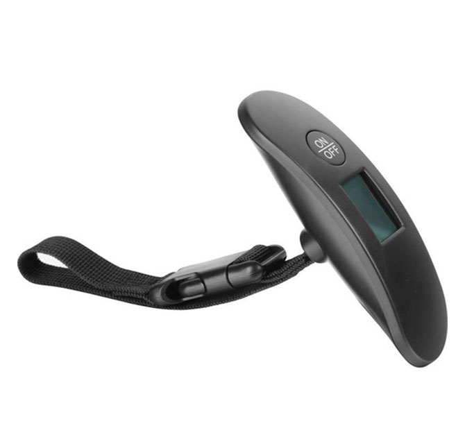 VEDI - Giftology Digital Luggage Scale - Black/Black