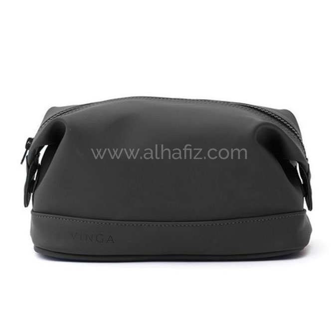 VINGA Baltimore Wash Bag - Black