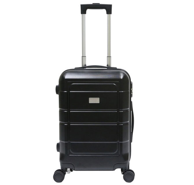 GENOVA - Classic Cabin Trolley Bag - Black