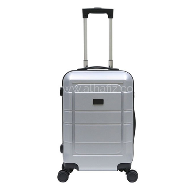 GENOVA - Classic Cabin Trolley Bag - Silver
