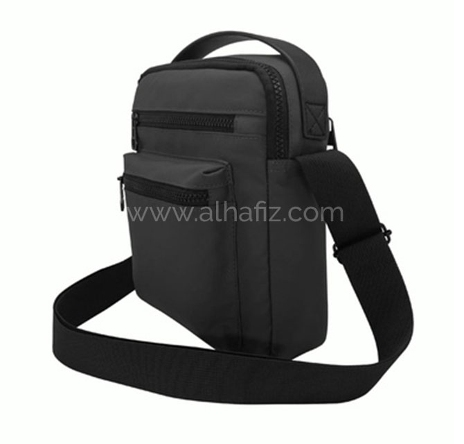 LUBIN City Pouch - SANTHOME Crossbody Travel Bag - Black