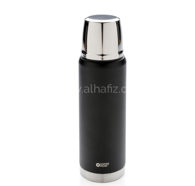 Swiss Peak ELITE - 0.5 L Copper Vacuum Flask - Black