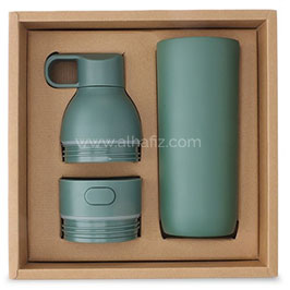 Ruvo - Change Zero 2-in-1 Modular Hydration Gift Set - Dark Green