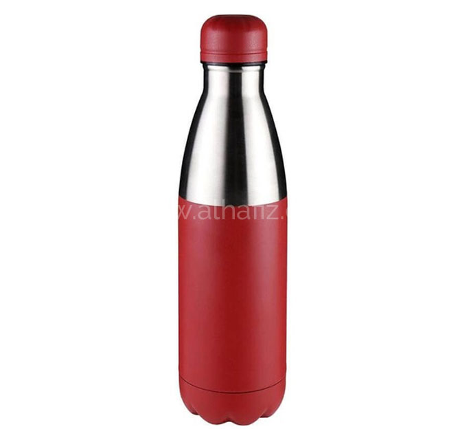 HOPA - Hans Larsen Double Wall Stainless Steel Water Bottle - Red