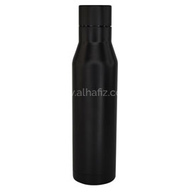 Hunfeld - Change Collection Ss Double Wall Water Bottle - Black