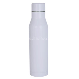 Hunfeld - Change Collection Ss Double Wall Water Bottle - White