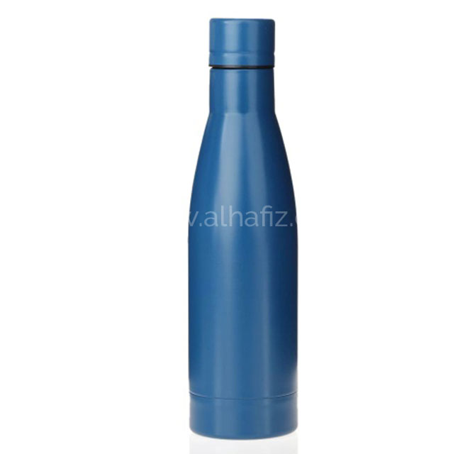 NIESKY - Copper Vacuum Insulated Double Wall Water Bottle - Navy Blue