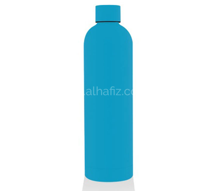 TAUNUS - Soft Touch Insulated Water Bottle - 750ml - Aqua Blue